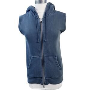 ARITZIA Golden by TNA Sleeveless Full-Zip Hoodie Vest XXS